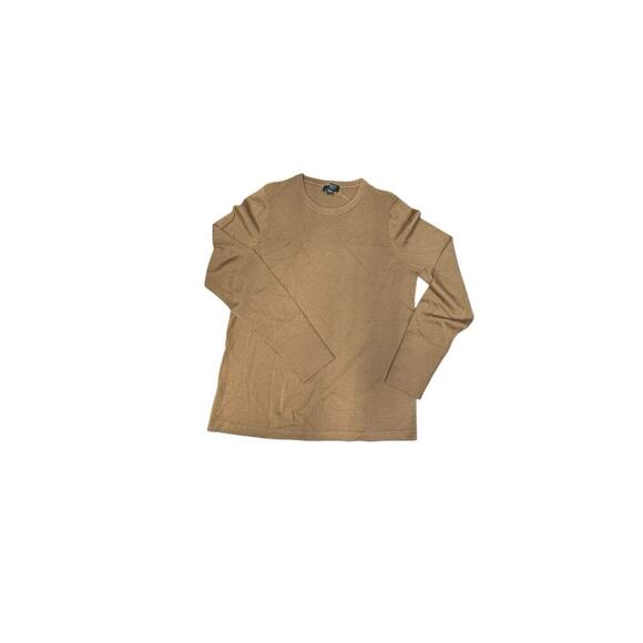 J. Jill Acorn Wearever Textured-Yoke Washable Merino Wool Sweater XS Prep - Picture 3 of 9